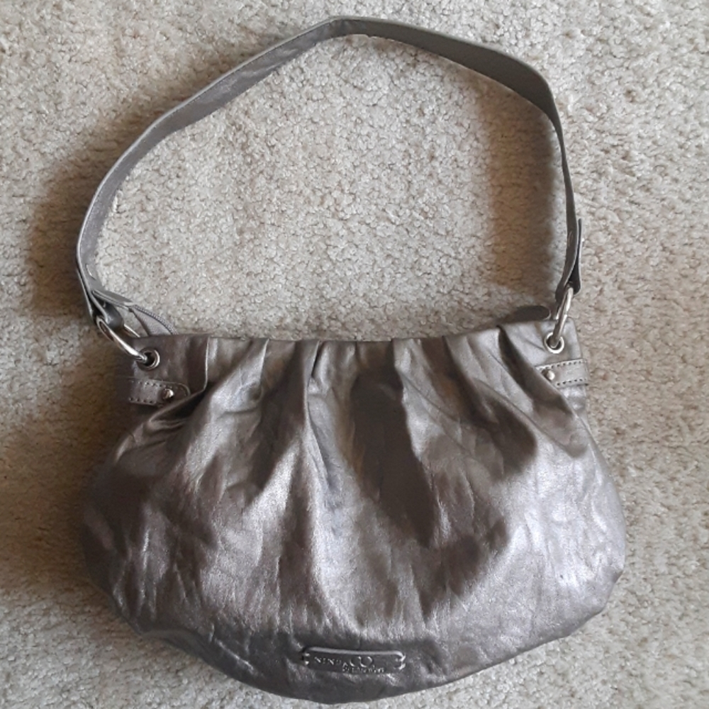 |3/$30| Metallic Silver Handbag